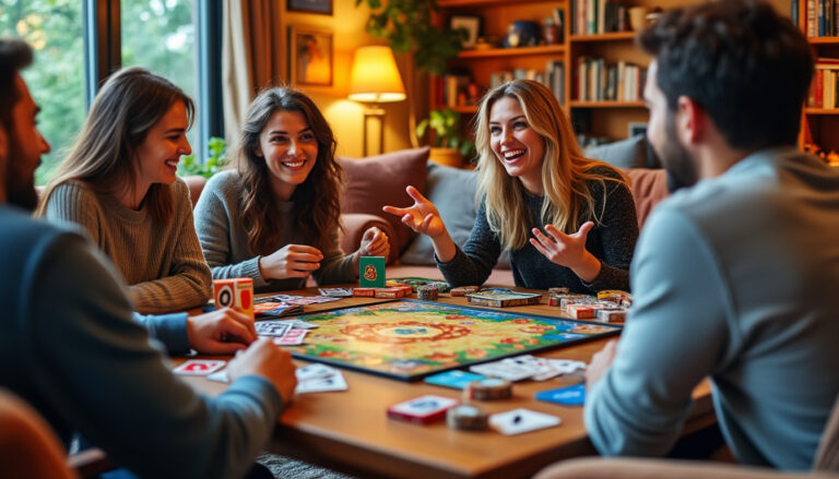 découvrez les astuces essentielles pour organiser une soirée jeux de société mémorable entre amis. choisissez les jeux parfaits, créez une ambiance conviviale et préparez des en-cas savoureux pour garantir des rires et du plaisir tout au long de la nuit.